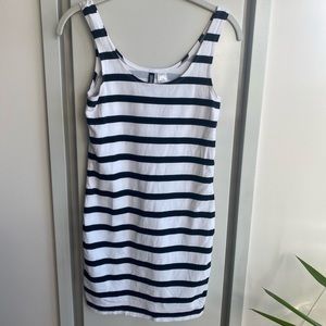 Striped mini dress